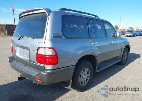 2001 Lexus Lx 470 from USA, damaged, VIN JTJHT00W113504679